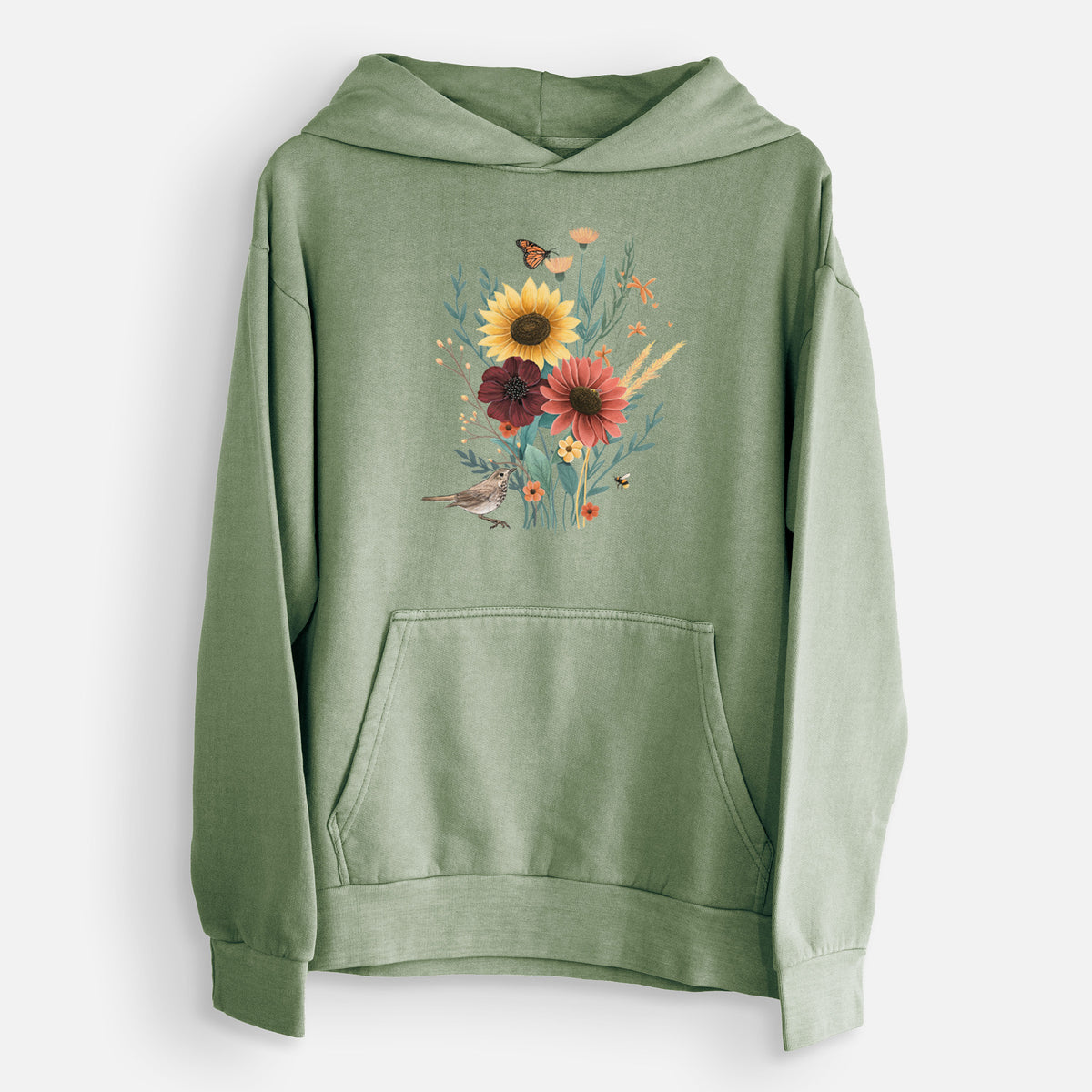 Fall Bouquet  - Urban Heavyweight Hoodie