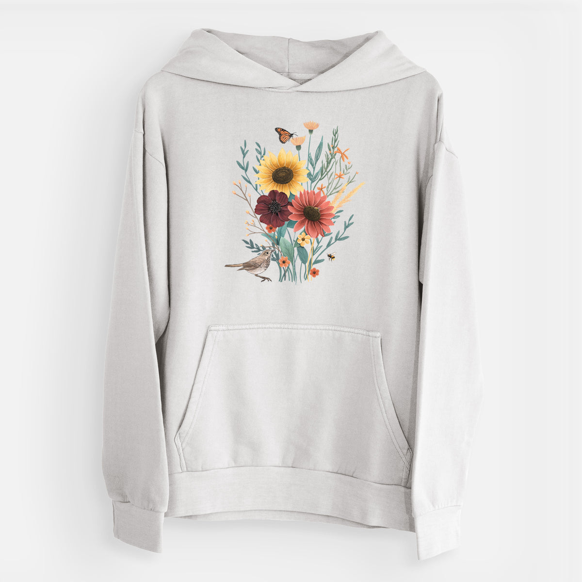 Fall Bouquet  - Urban Heavyweight Hoodie