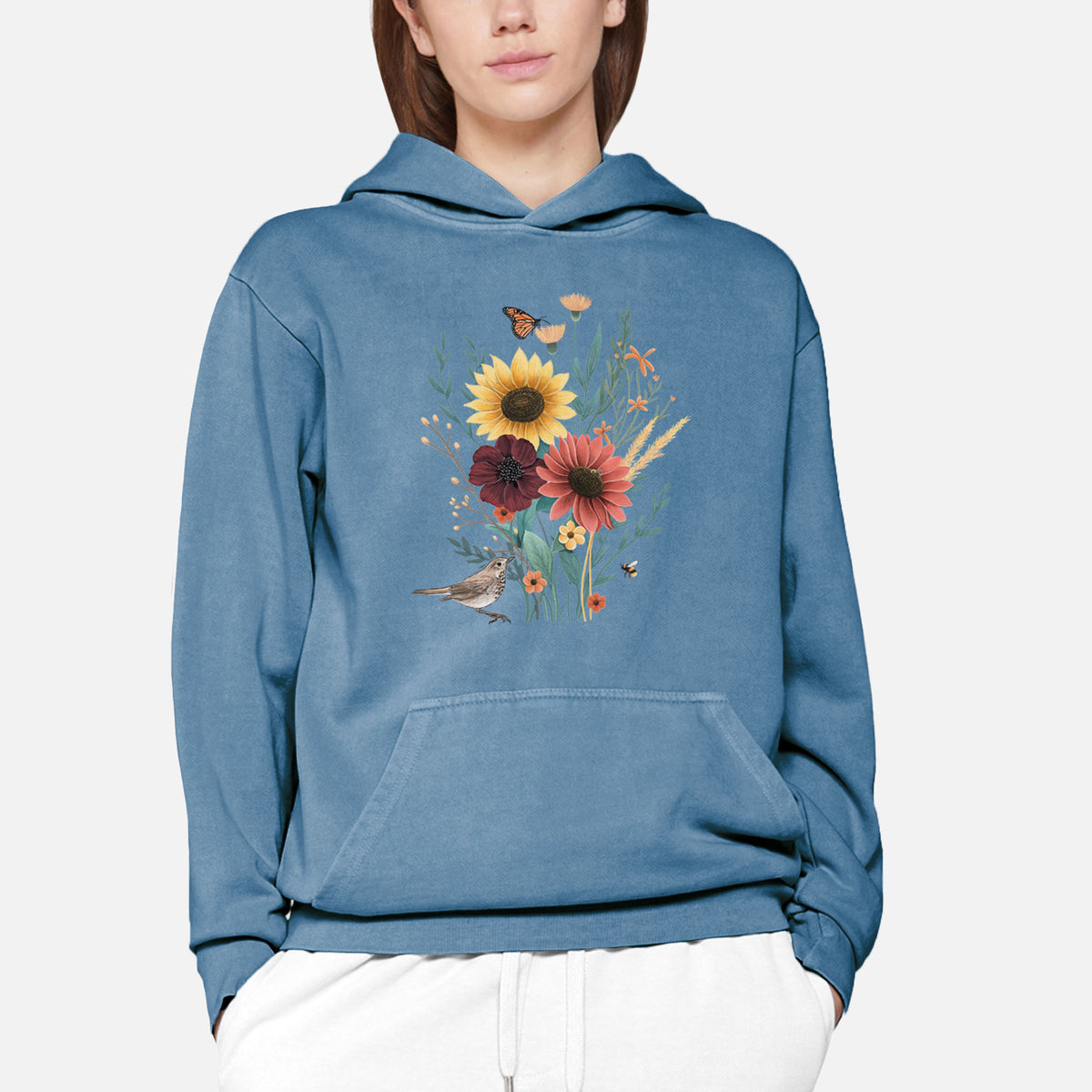 Fall Bouquet  - Urban Heavyweight Hoodie