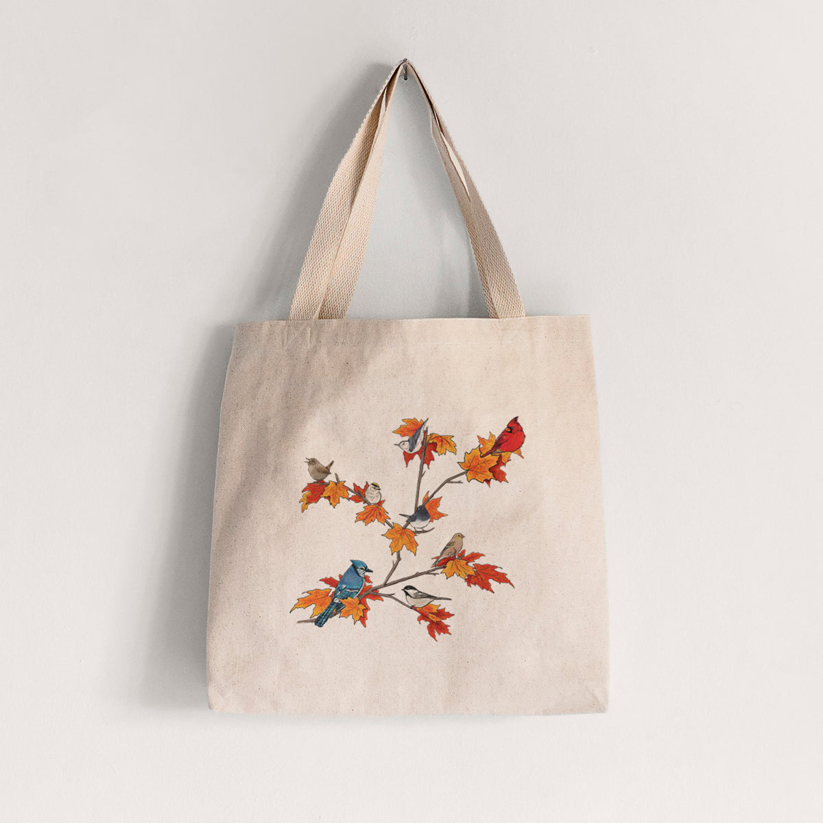 Autumn Backyard Birds - Tote Bag