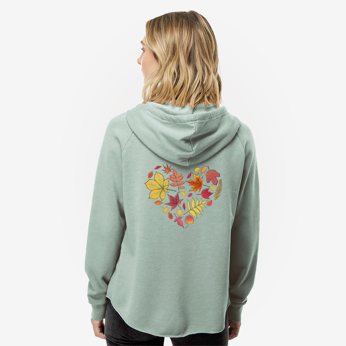 FallHeart - Women's Cali Wave Zip-Up Sweatshirt