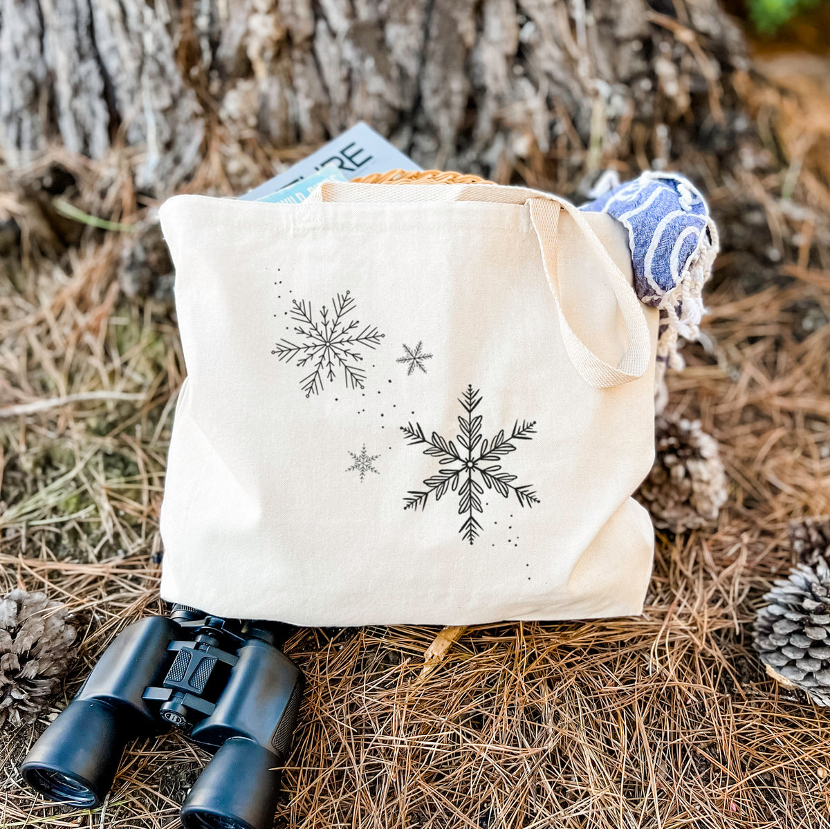 Falling Snowflakes - Tote Bag