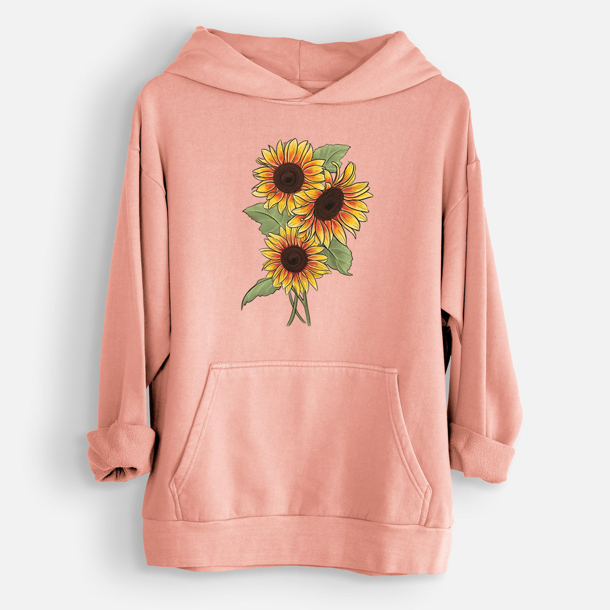 Firecracker Sunflowers - Helianthus annuus  - Urban Heavyweight Hoodie