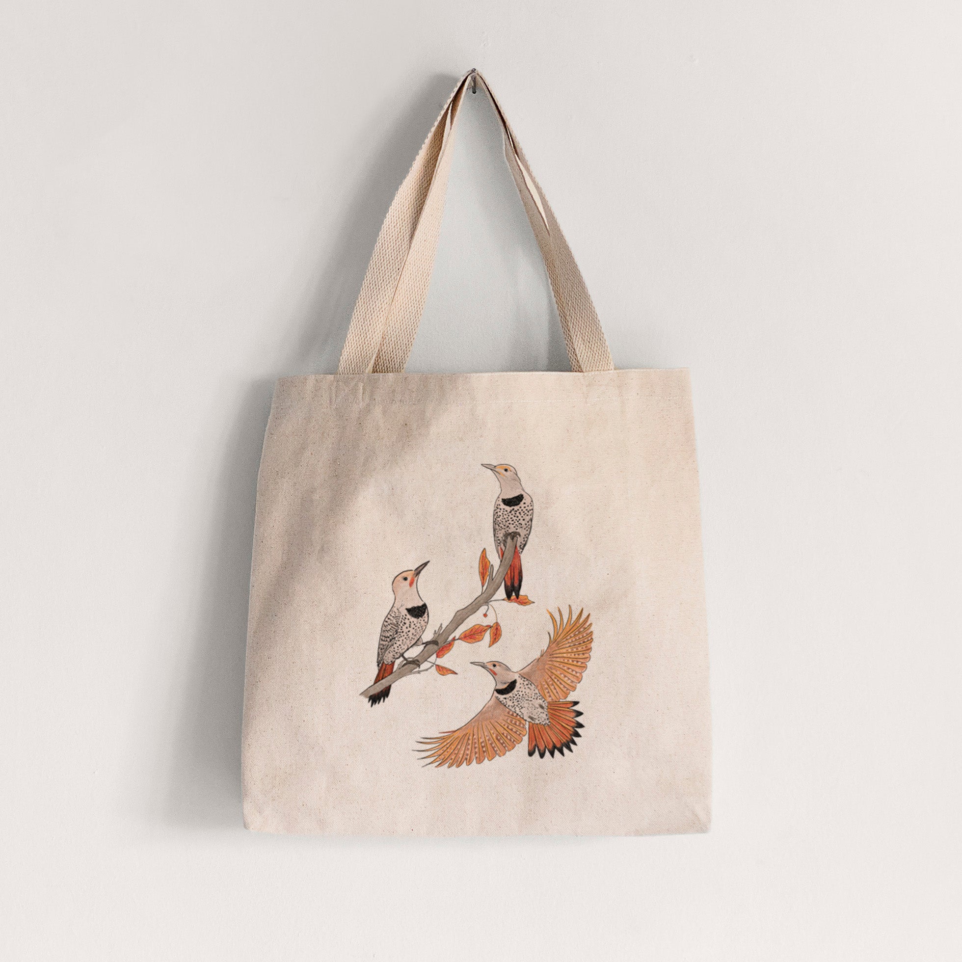 Northern Flickers (Red-shafted) - Colaptes auratus - Tote Bag