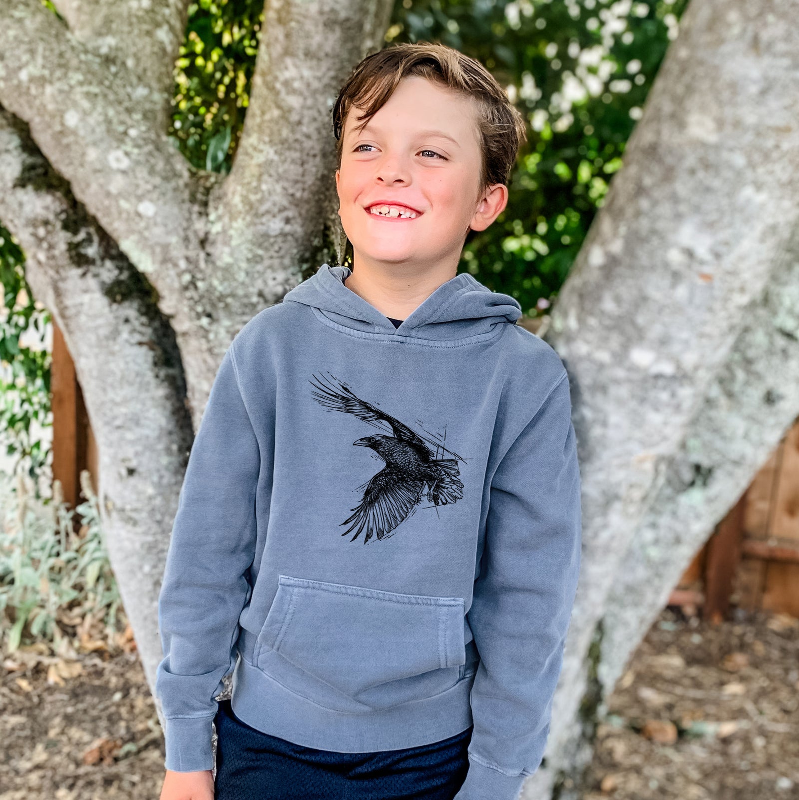 Sea Green Because Tees Youth Hoodie