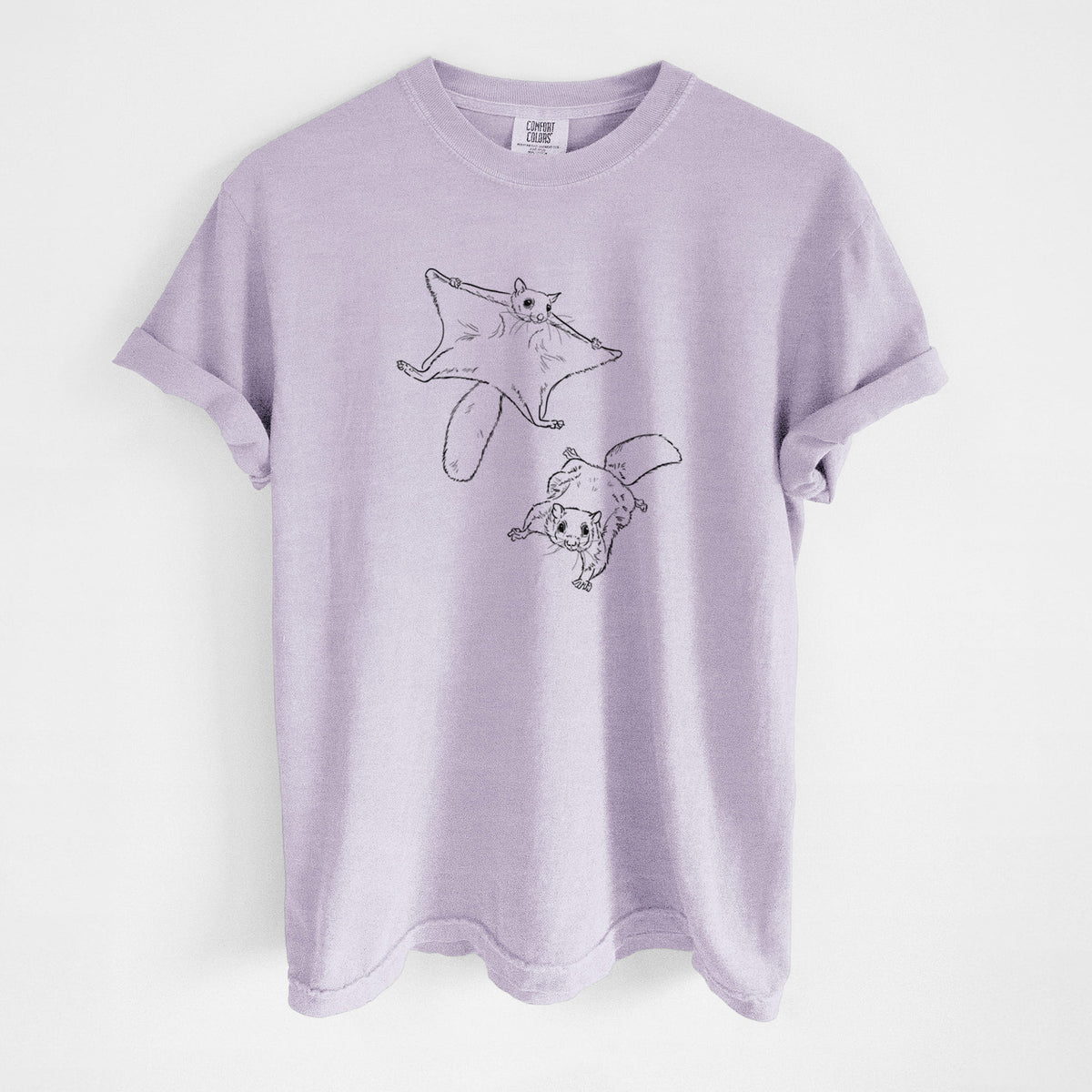Southern Flying Squirrels - Glaucomys volans - Unisex Comfort Colors Garment-Dyed Heavyweight T-shirt