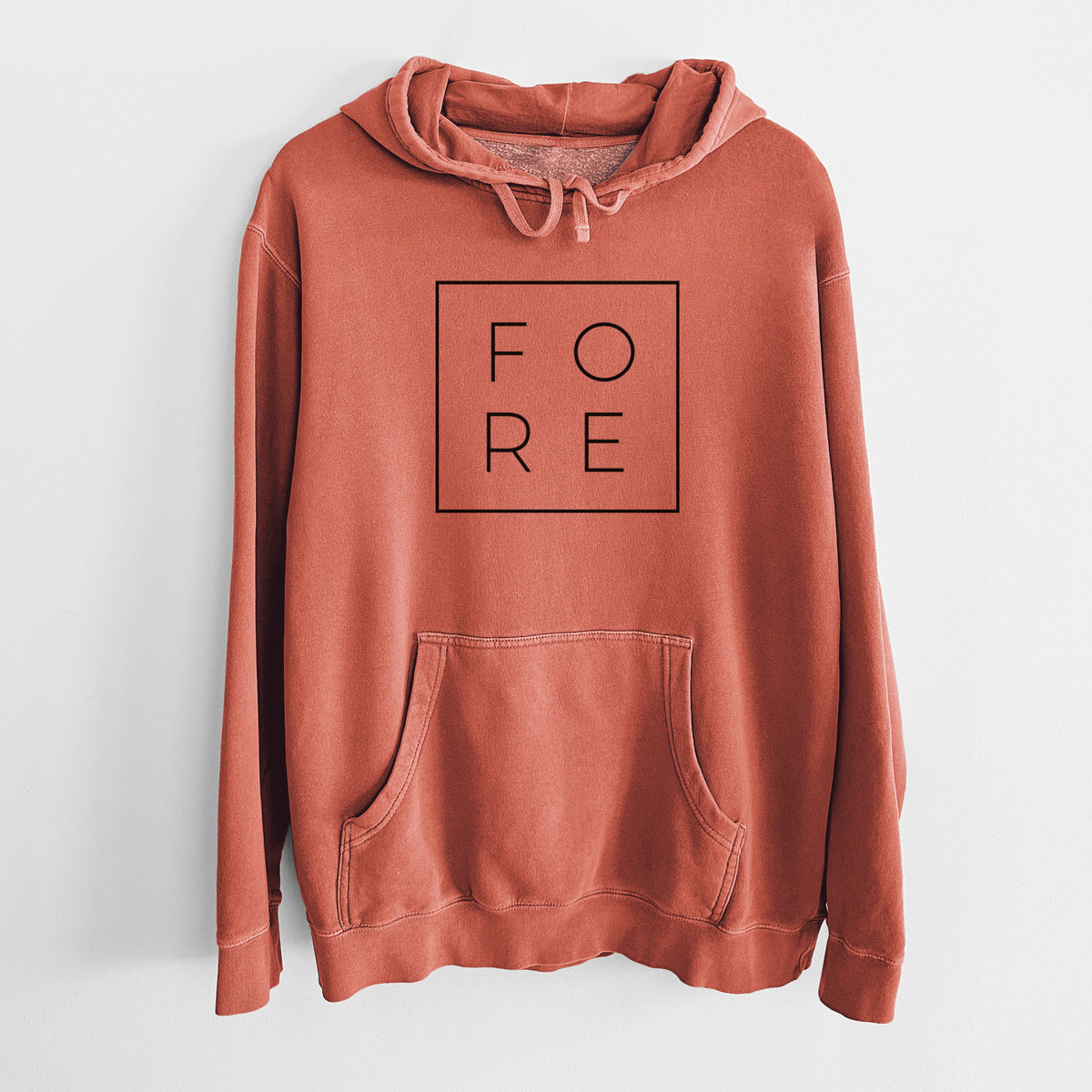 Fore Boxed - Unisex Pigment Dyed Hoodie