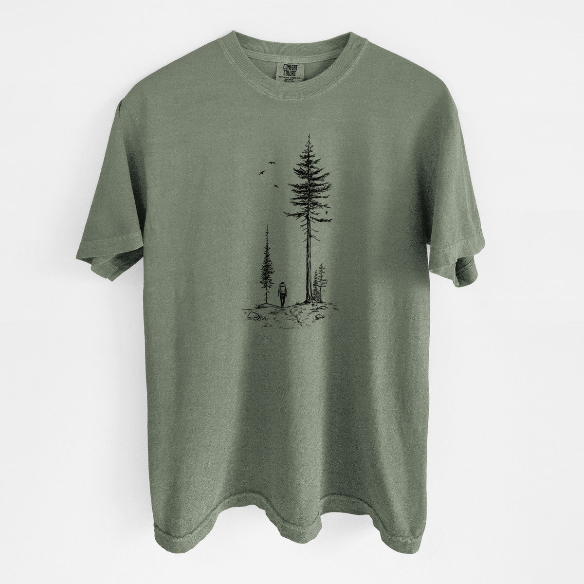 Forest Explorer - Unisex Comfort Colors Garment-Dyed Heavyweight T-shirt