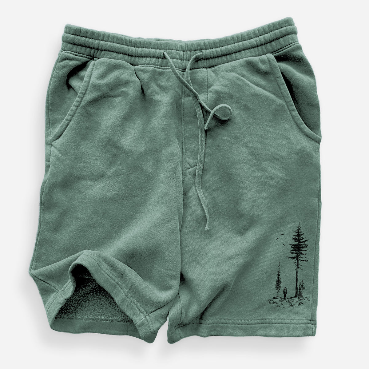 Forest Explorer - Unisex Pigment Dyed Shorts