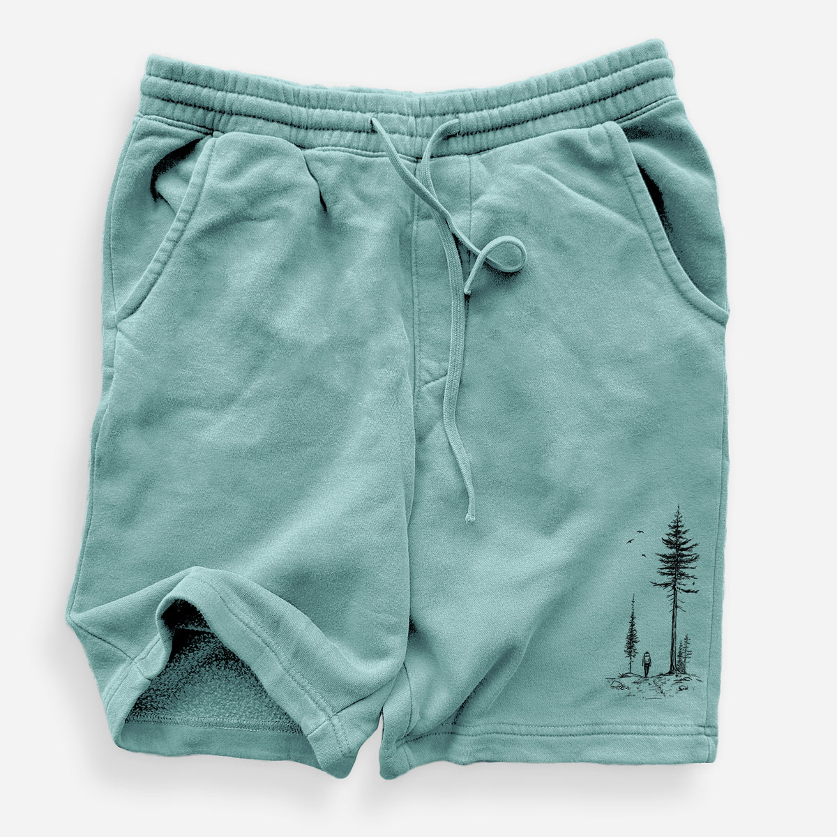 Forest Explorer - Unisex Pigment Dyed Shorts