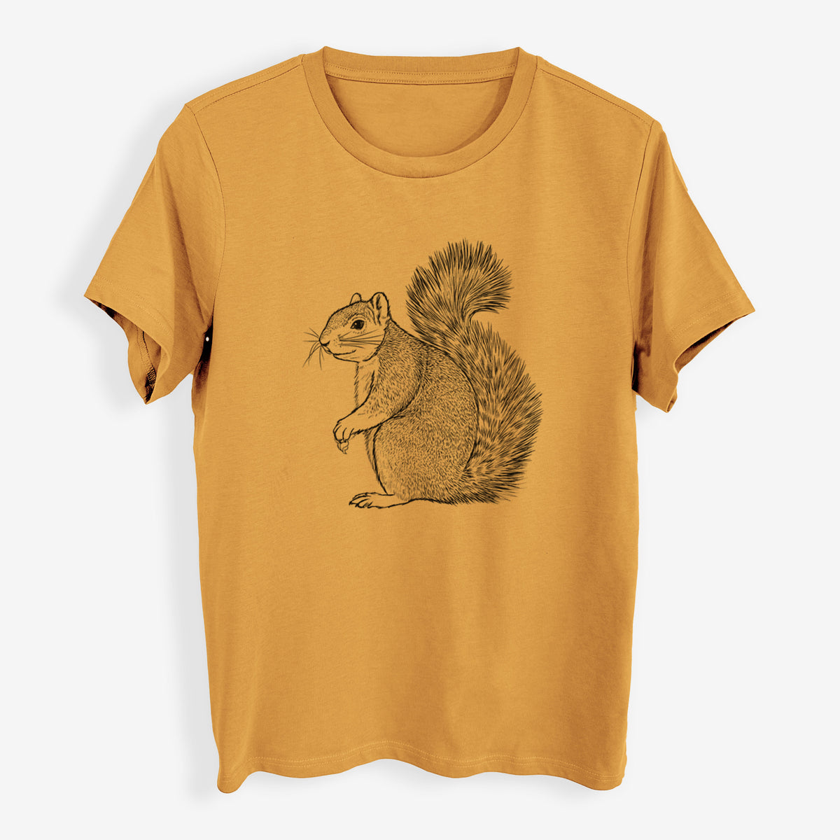 Eastern Fox Squirrel - Sciurus niger - Womens Everyday Maple Tee