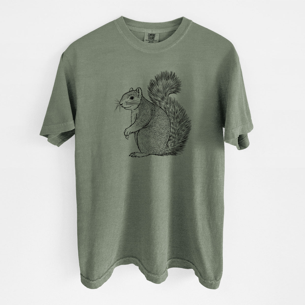 Eastern Fox Squirrel - Sciurus niger - Unisex Comfort Colors Garment-Dyed Heavyweight T-shirt