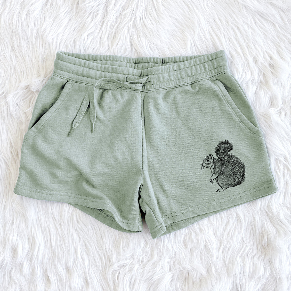 Eastern Fox Squirrel - Sciurus niger - Women&#39;s Cali Wave Shorts