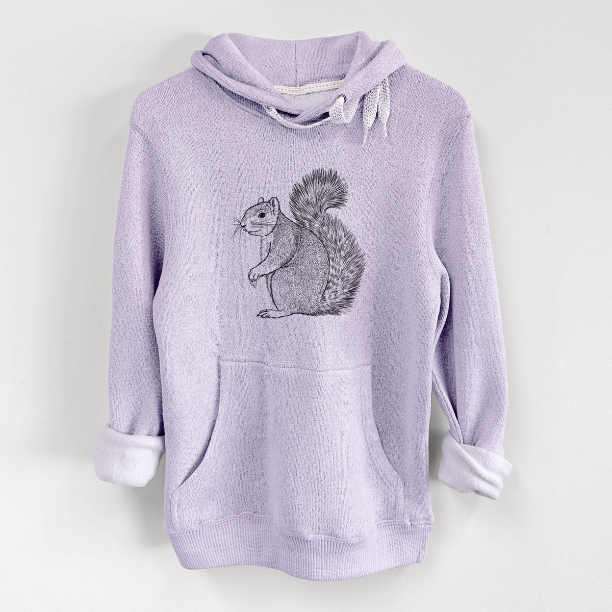 Eastern Fox Squirrel - Sciurus niger - Knit Hoodie