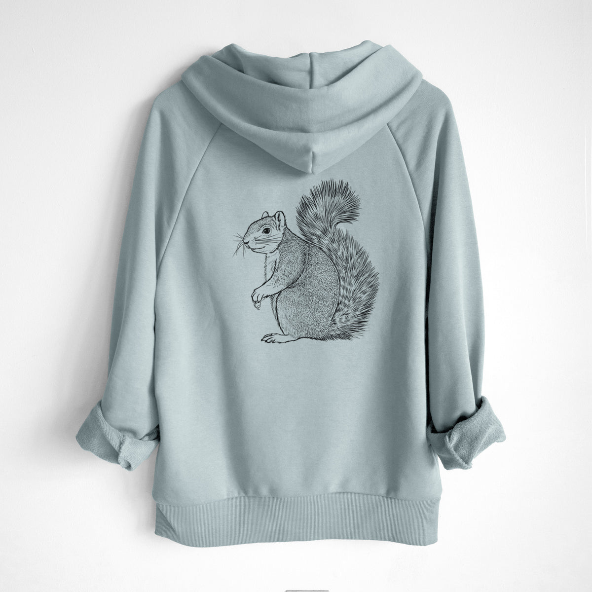 Eastern Fox Squirrel - Sciurus niger - UltraLuxe Heavyweight French Terry Hoodie