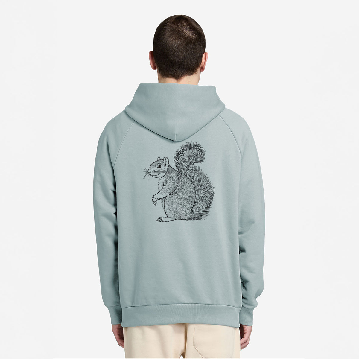 Eastern Fox Squirrel - Sciurus niger - UltraLuxe Heavyweight French Terry Hoodie
