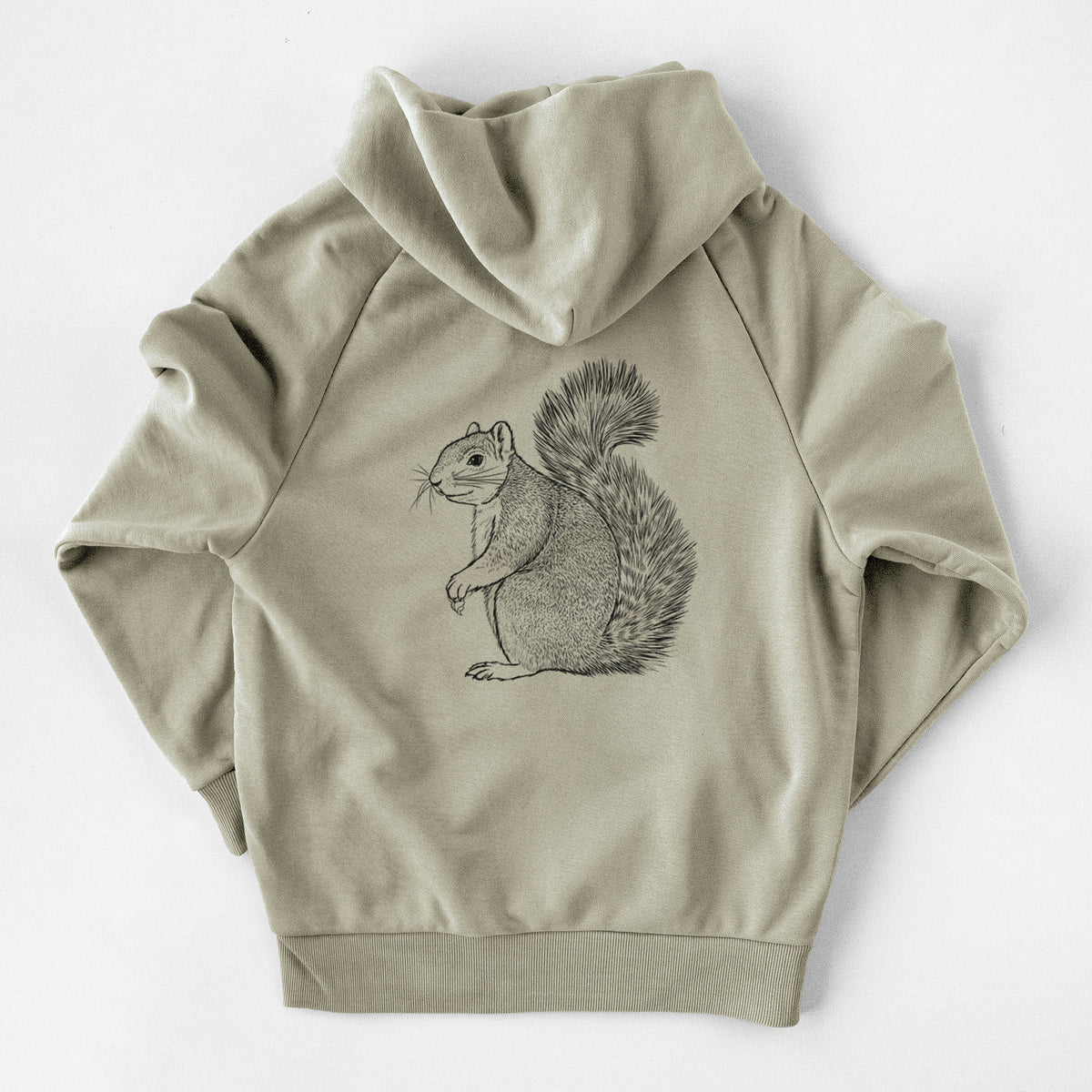 Eastern Fox Squirrel - Sciurus niger - UltraLuxe Heavyweight French Terry Hoodie