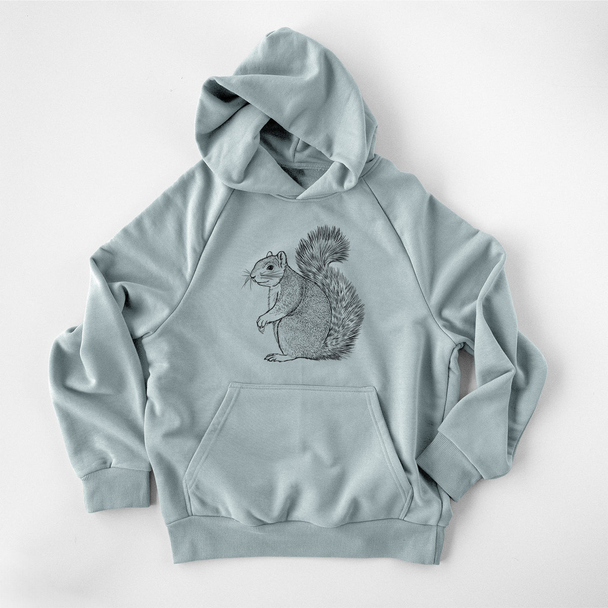 Eastern Fox Squirrel - Sciurus niger - UltraLuxe Heavyweight French Terry Hoodie