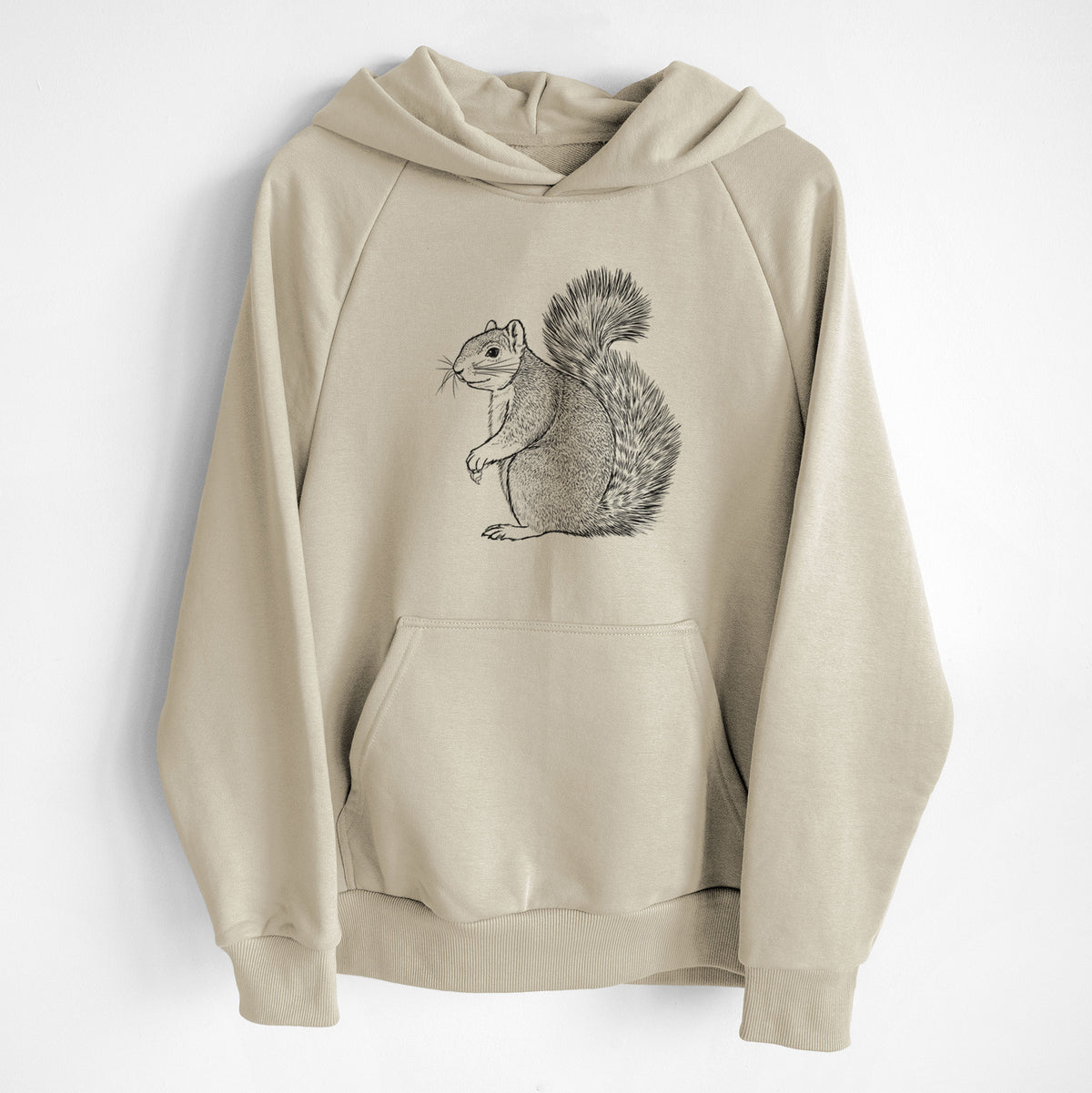 Eastern Fox Squirrel - Sciurus niger - UltraLuxe Heavyweight French Terry Hoodie