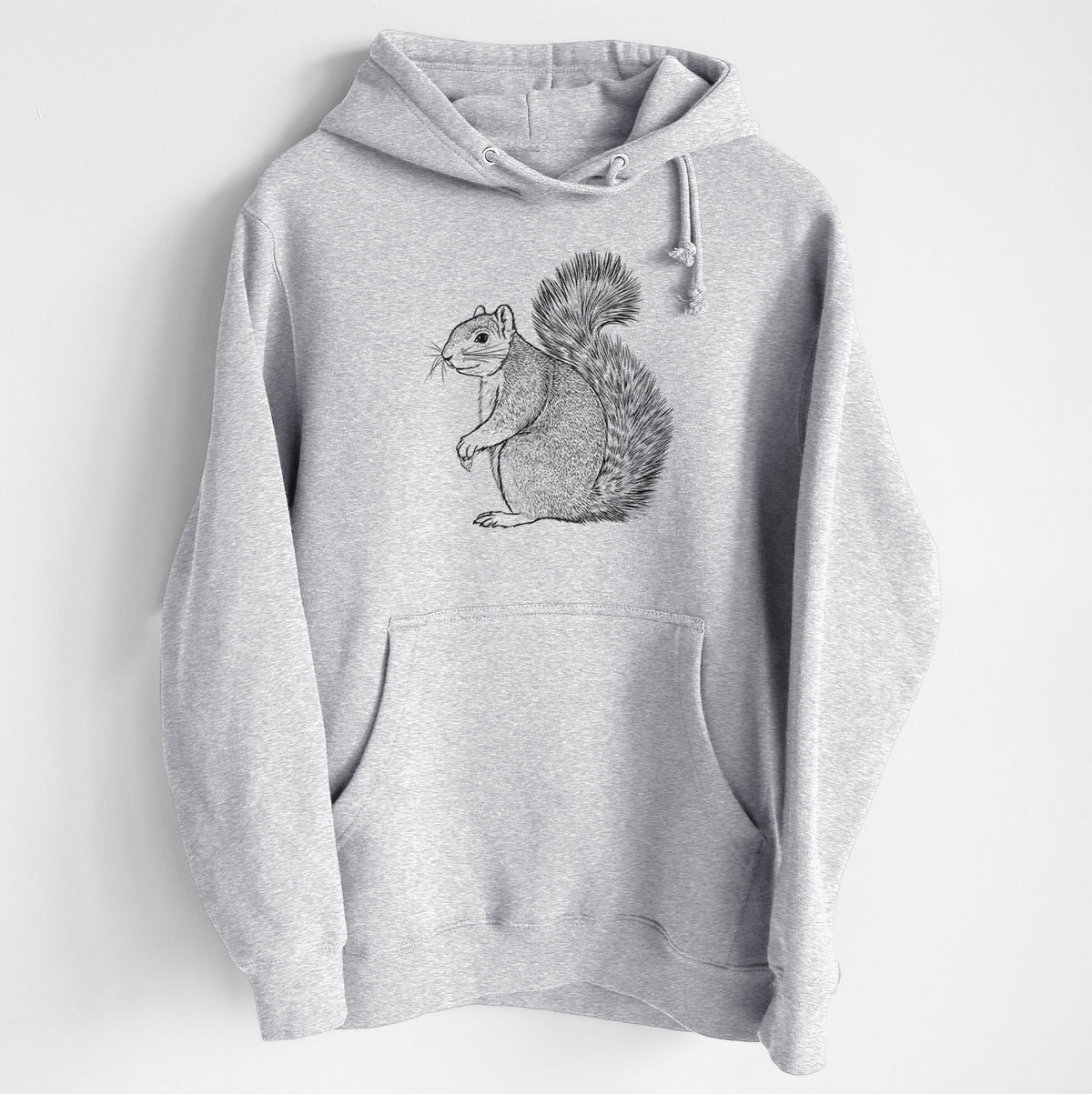 Eastern Fox Squirrel - Sciurus niger - Heavyweight Fleece Hoodie