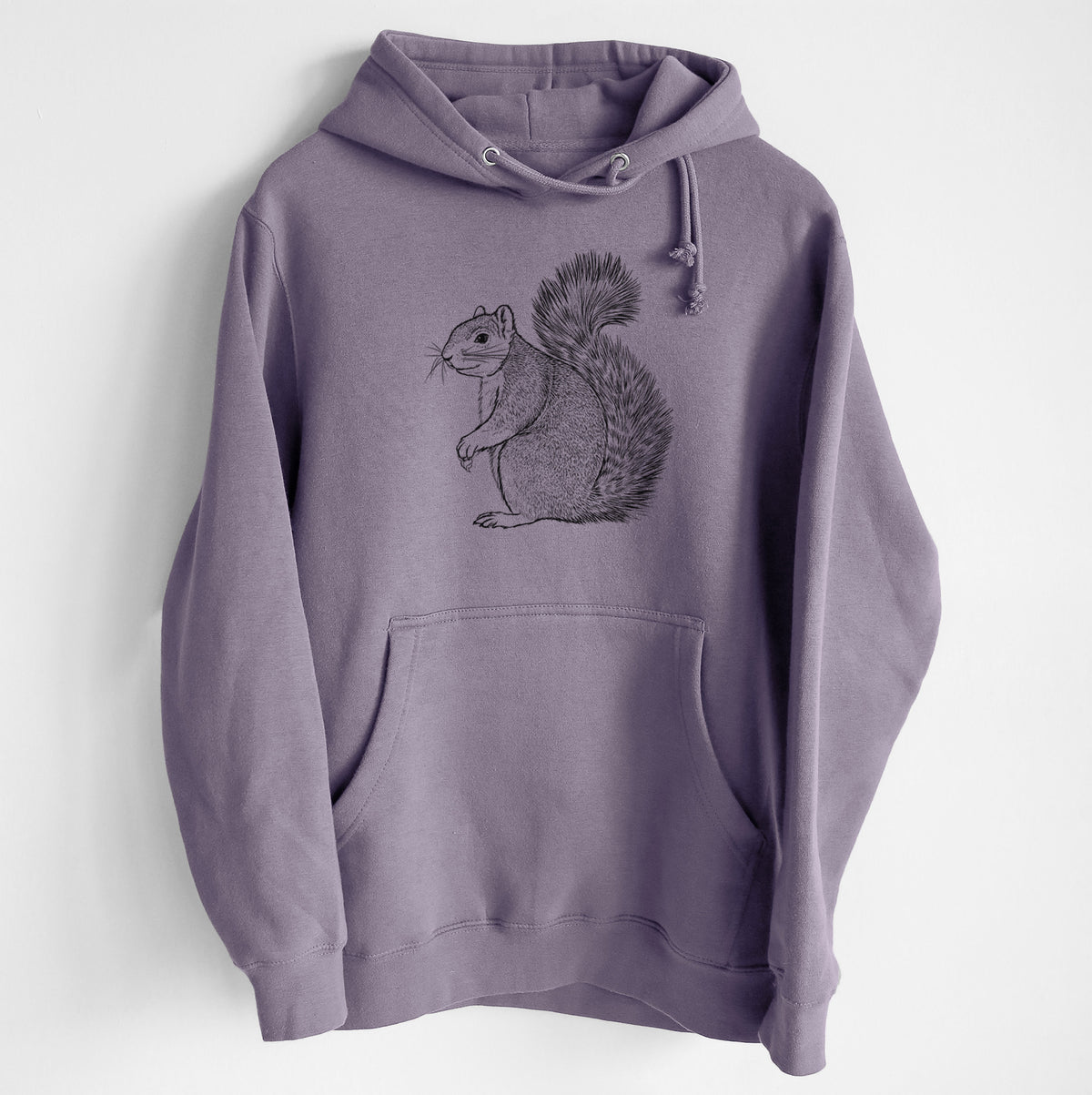 Eastern Fox Squirrel - Sciurus niger - Heavyweight Fleece Hoodie