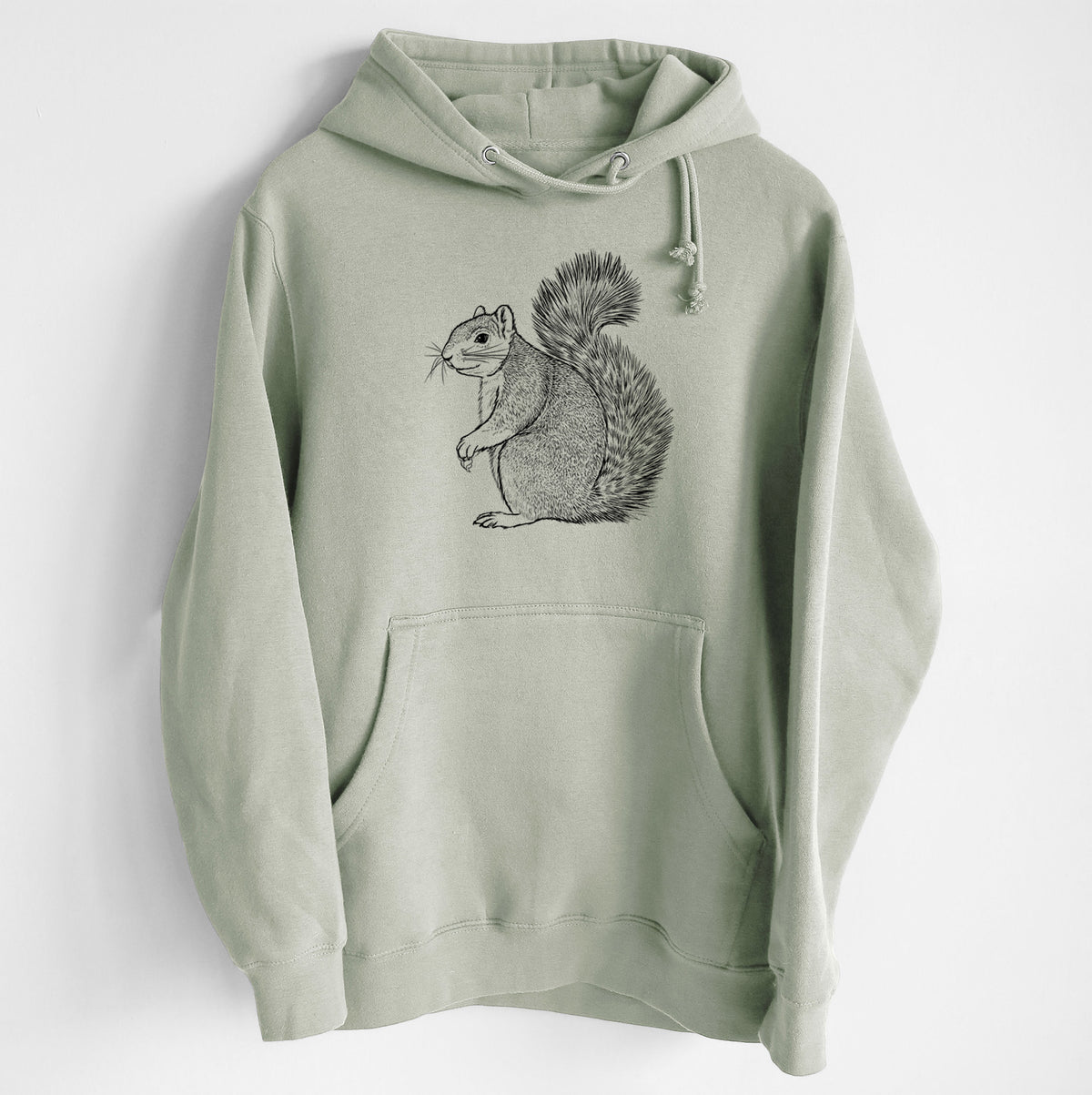 Eastern Fox Squirrel - Sciurus niger - Heavyweight Fleece Hoodie