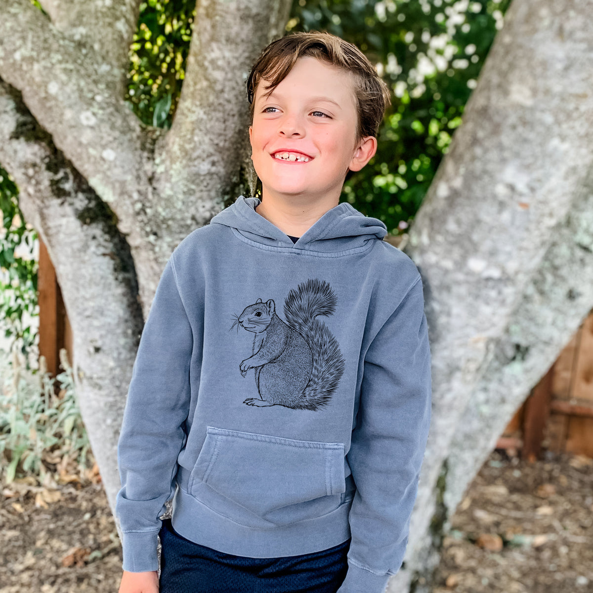 Sea Green Because Tees Youth Hoodie