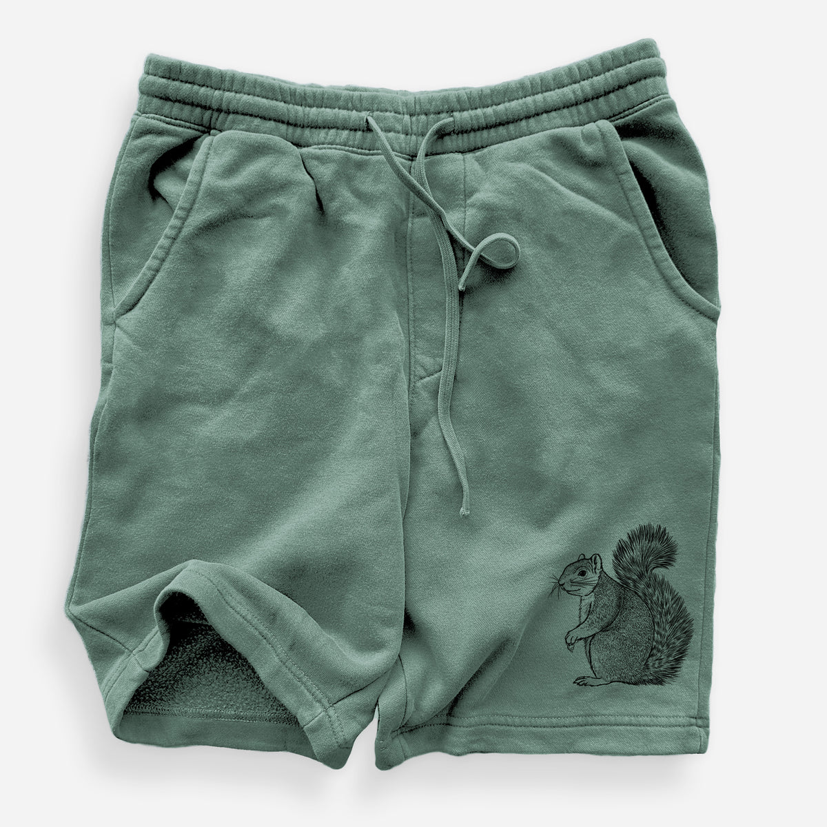 Eastern Fox Squirrel - Sciurus niger - Unisex Pigment Dyed Shorts