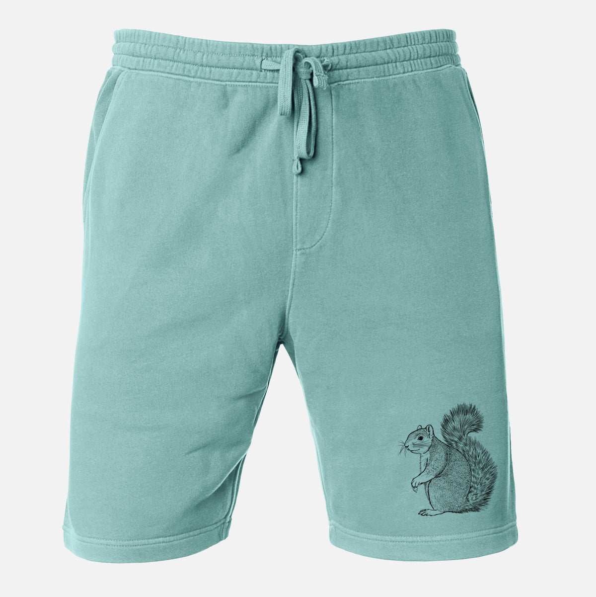 Eastern Fox Squirrel - Sciurus niger - Unisex Pigment Dyed Shorts
