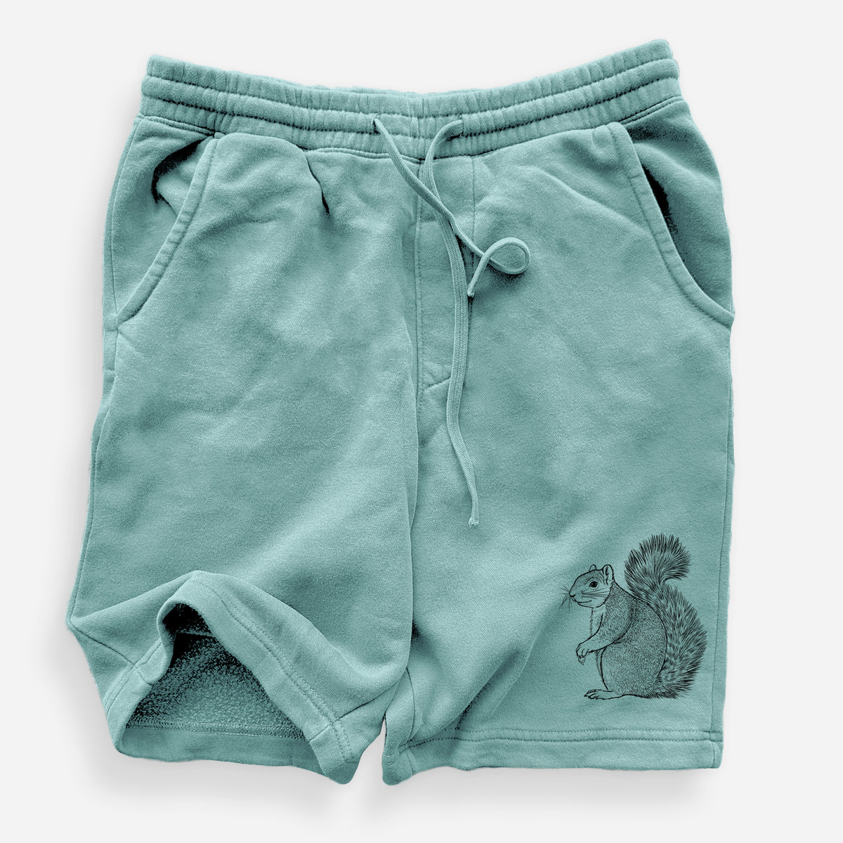 Eastern Fox Squirrel - Sciurus niger - Unisex Pigment Dyed Shorts