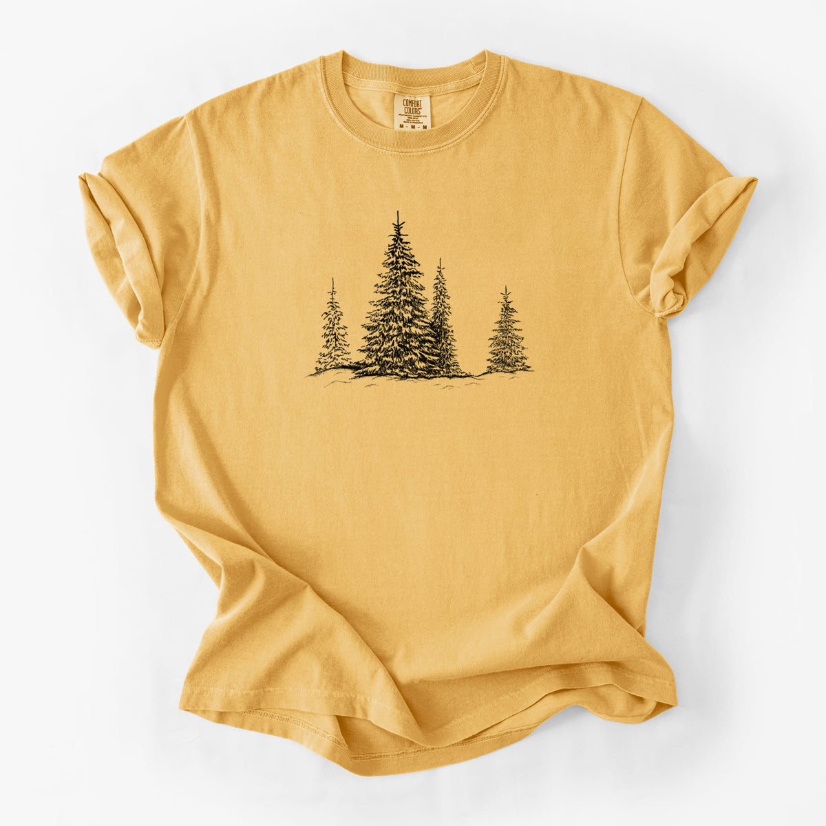Frosted Evergreens - Unisex Comfort Colors Garment-Dyed Heavyweight T-shirt
