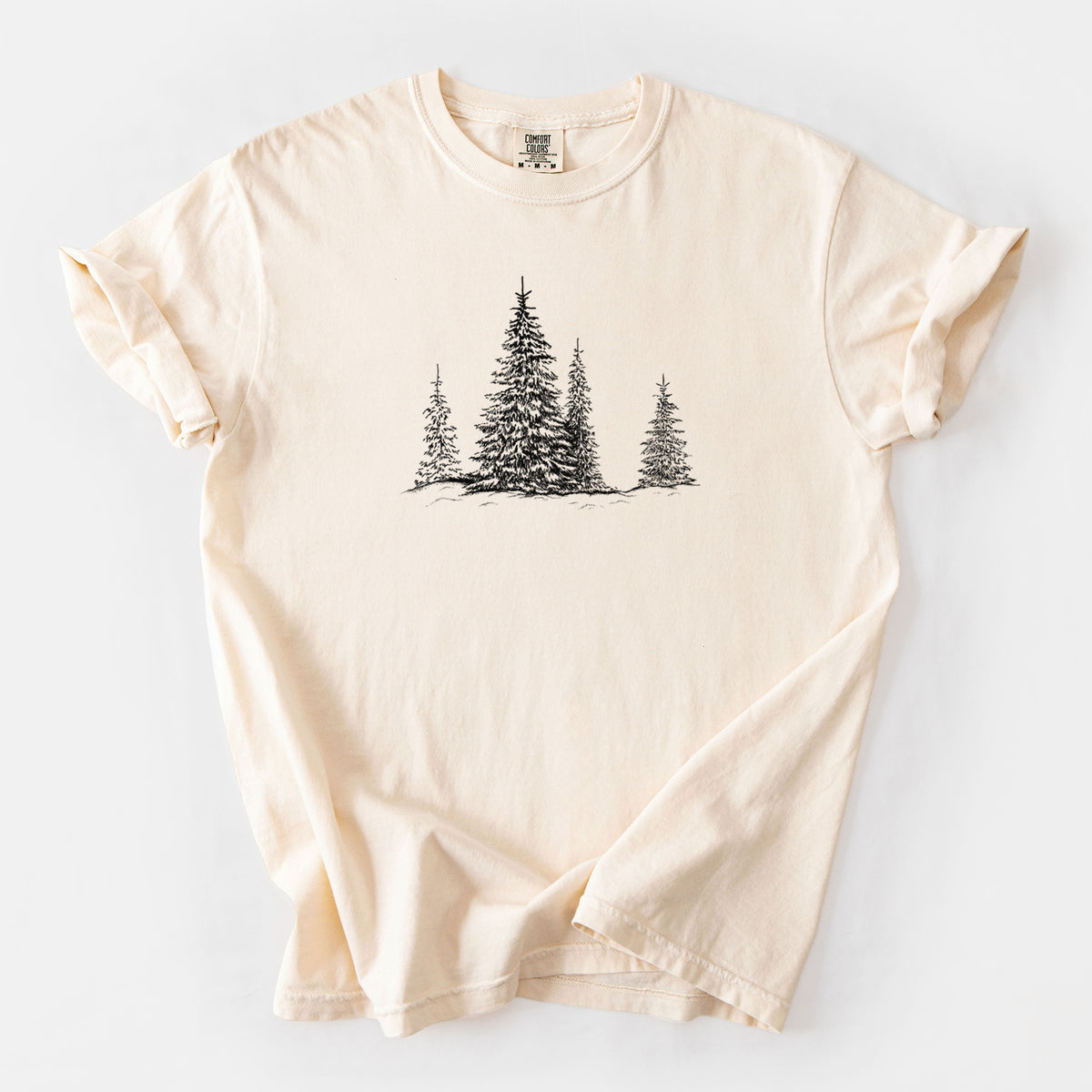 Frosted Evergreens - Unisex Comfort Colors Garment-Dyed Heavyweight T-shirt