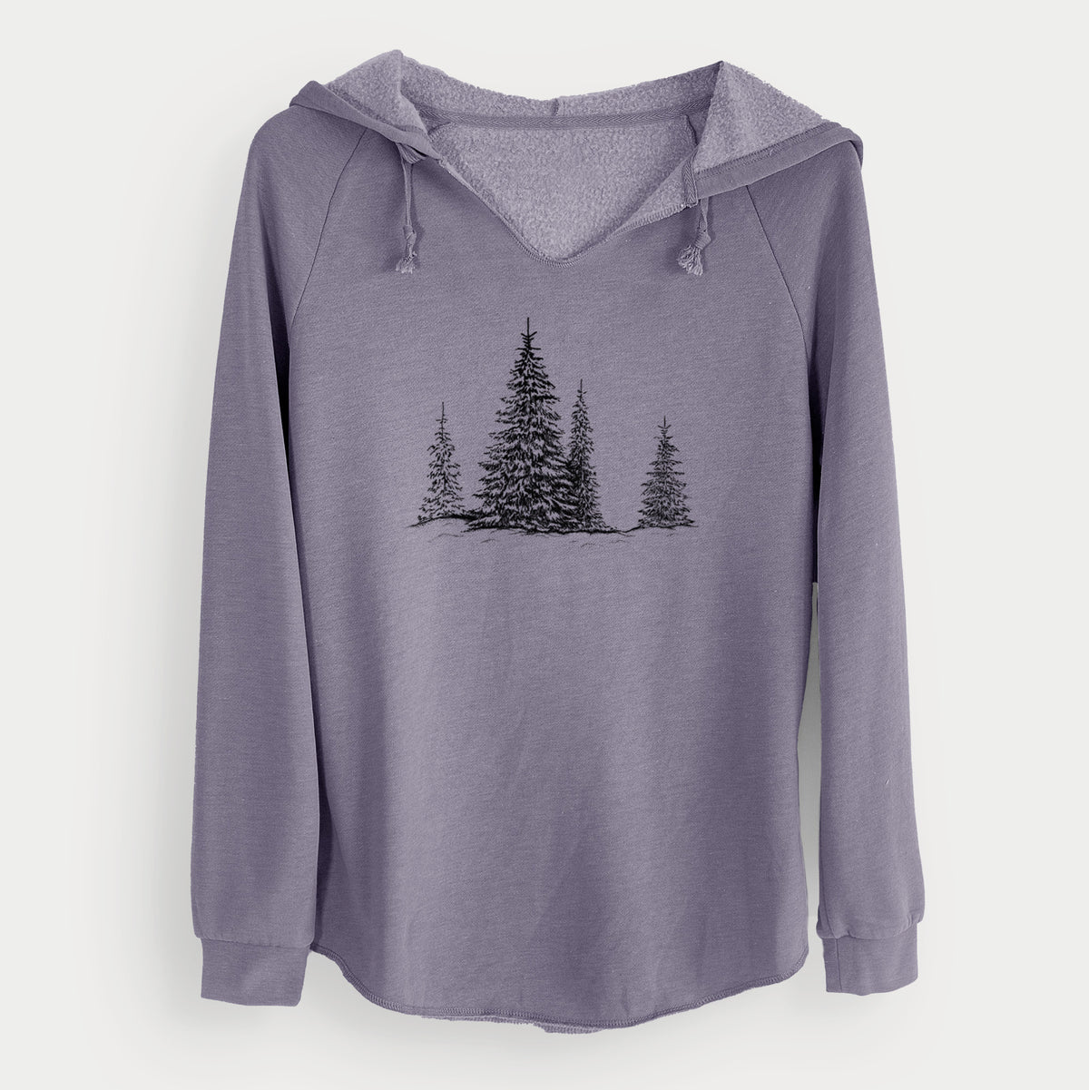 Frosted Evergreens - Cali Wave Hooded Sweatshirt