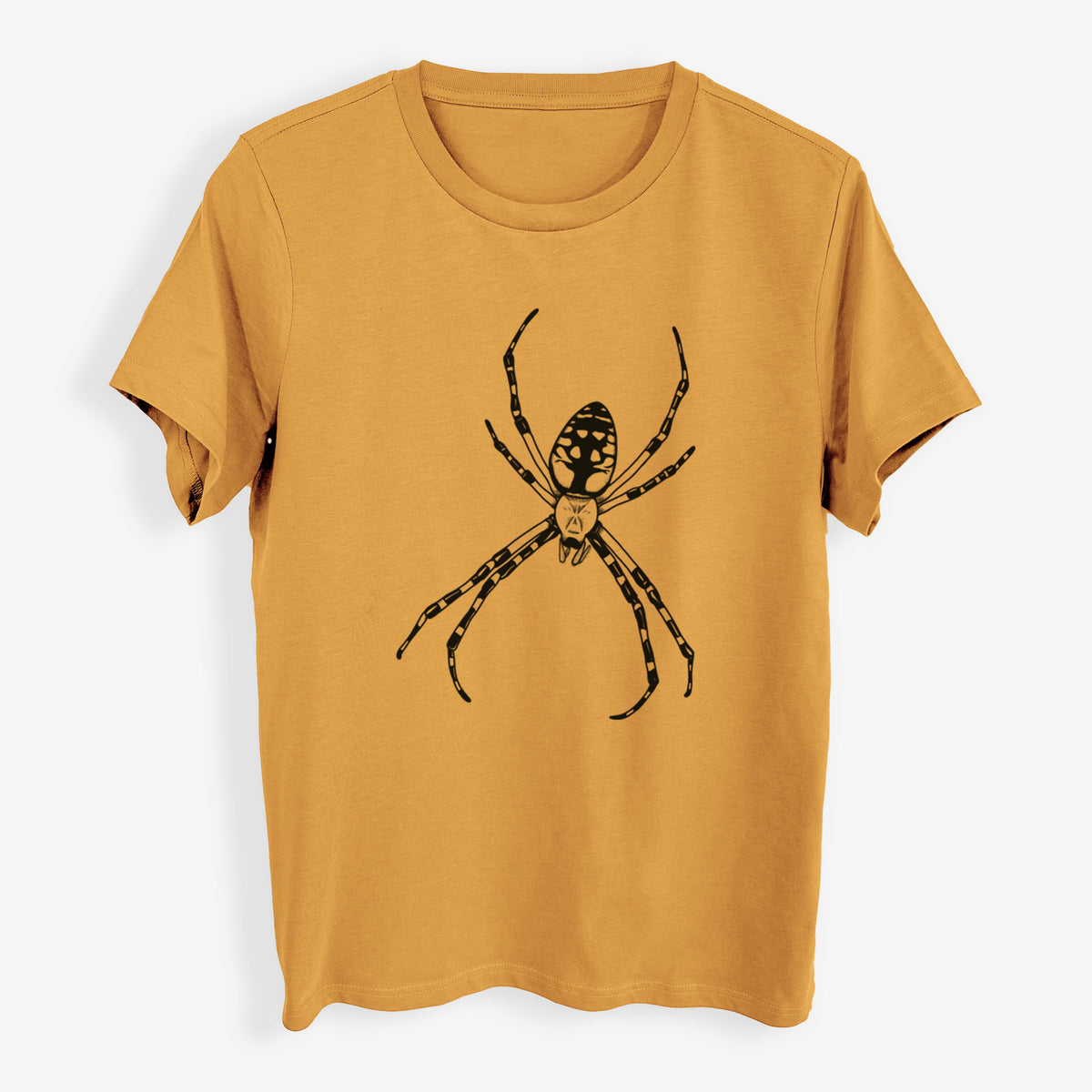Argiope aurantia - Yellow Garden Spider - Womens Everyday Maple Tee
