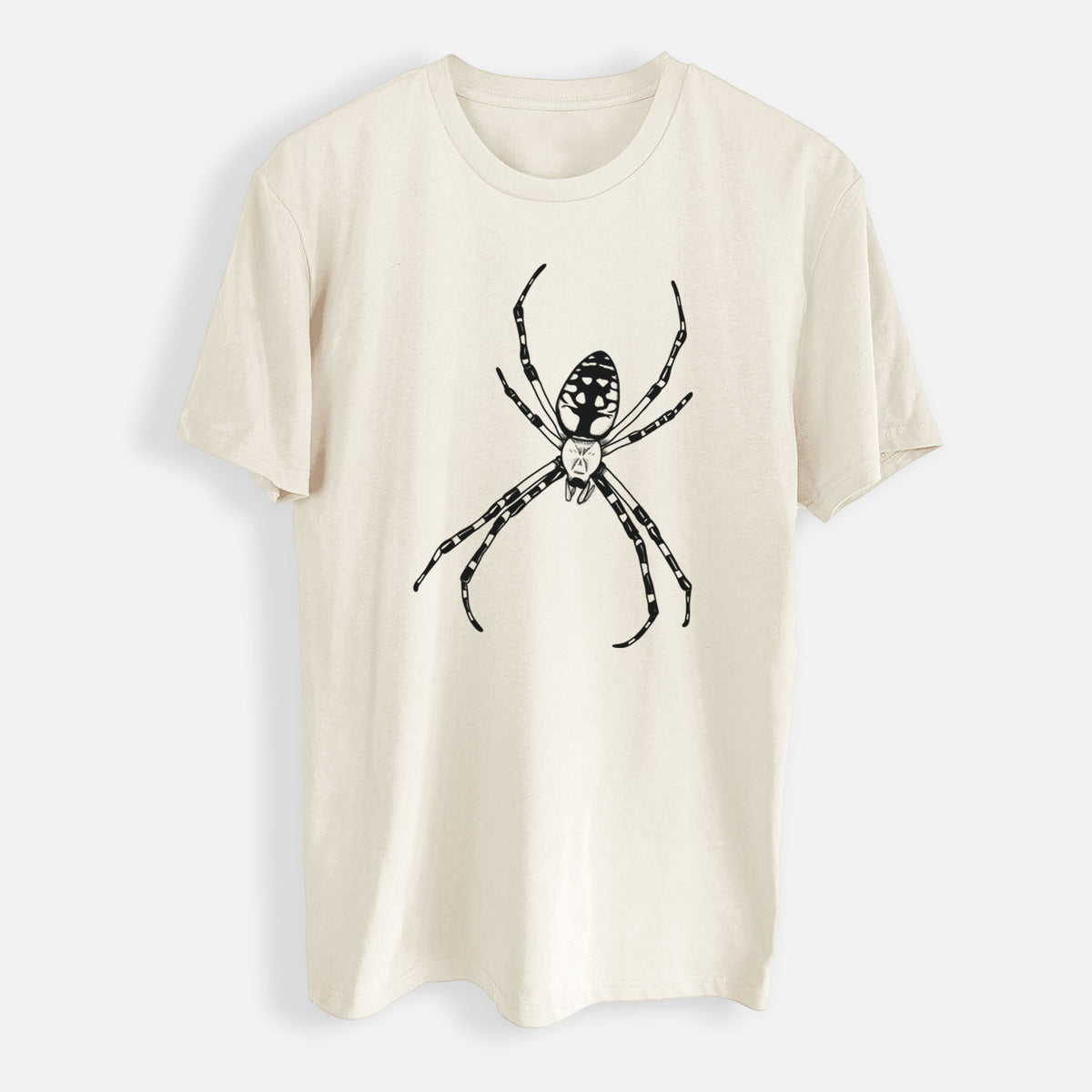 Argiope aurantia - Yellow Garden Spider - Mens Everyday Staple Tee