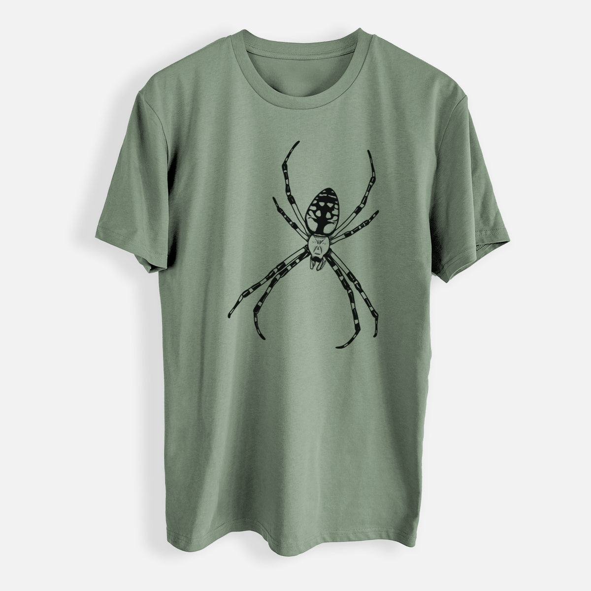 Argiope aurantia - Yellow Garden Spider - Mens Everyday Staple Tee