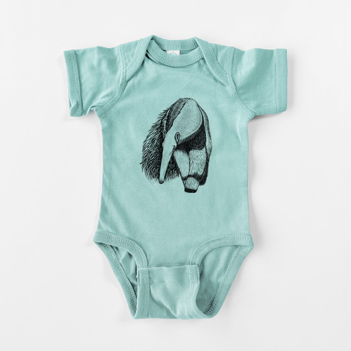 Giant Anteater - Myrmecophaga tridactyla - Baby Fine Jersey Bodysuit