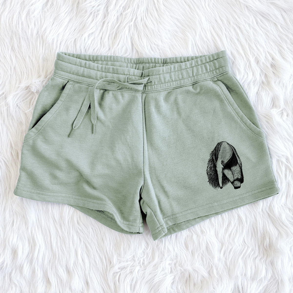 Giant Anteater - Myrmecophaga tridactyla - Women's Cali Wave Shorts