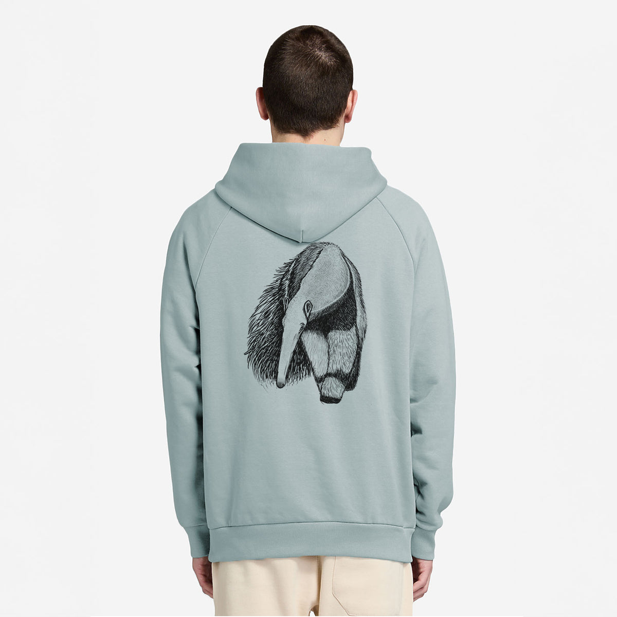 Giant Anteater - Myrmecophaga tridactyla - UltraLuxe Heavyweight French Terry Hoodie