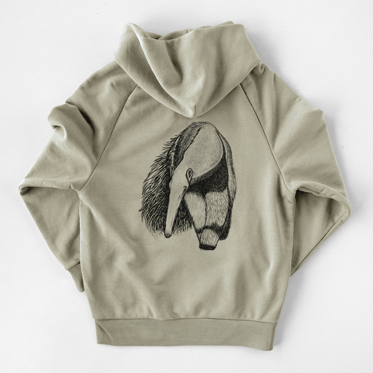 Giant Anteater - Myrmecophaga tridactyla - UltraLuxe Heavyweight French Terry Hoodie