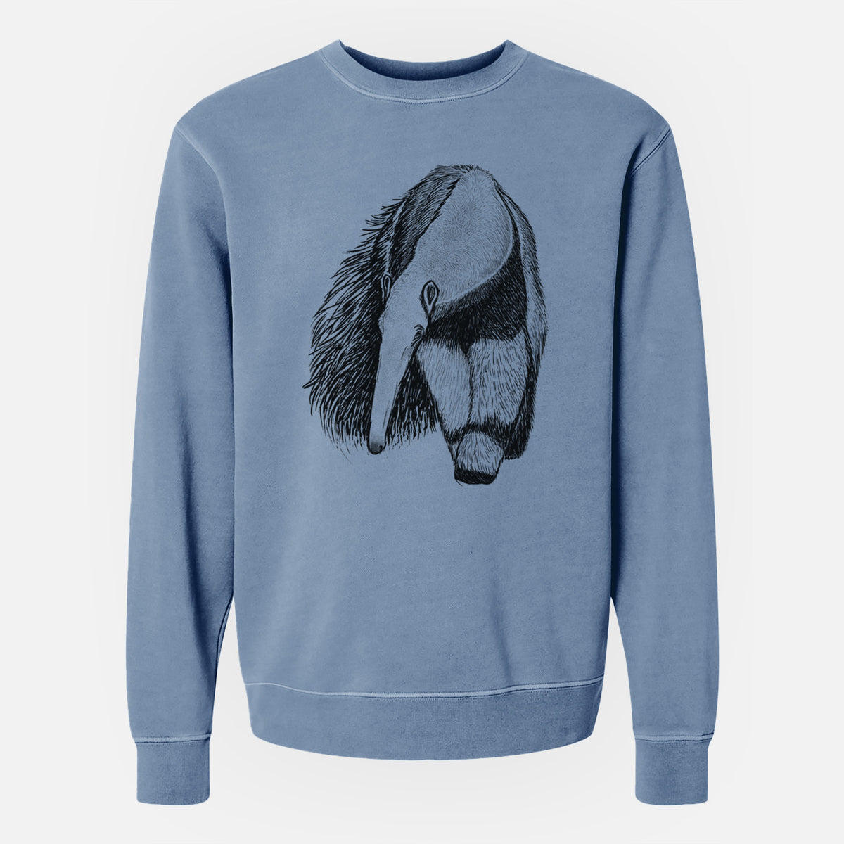 Giant Anteater - Myrmecophaga tridactyla - Unisex Pigment Dyed Crew Sweatshirt