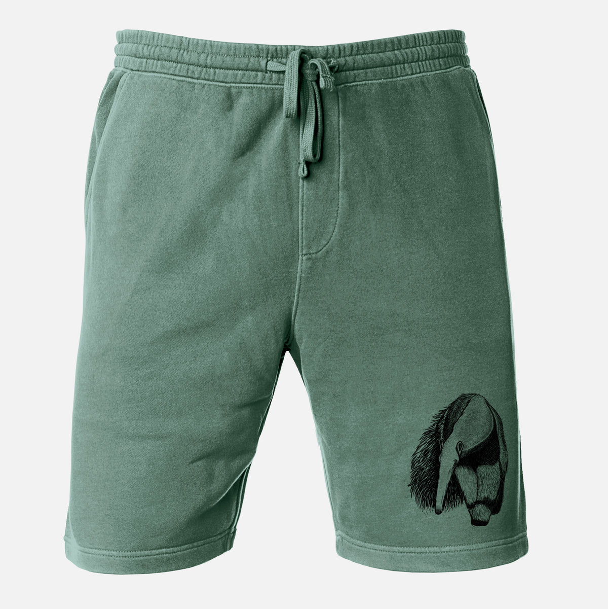 Giant Anteater - Myrmecophaga tridactyla - Unisex Pigment Dyed Shorts