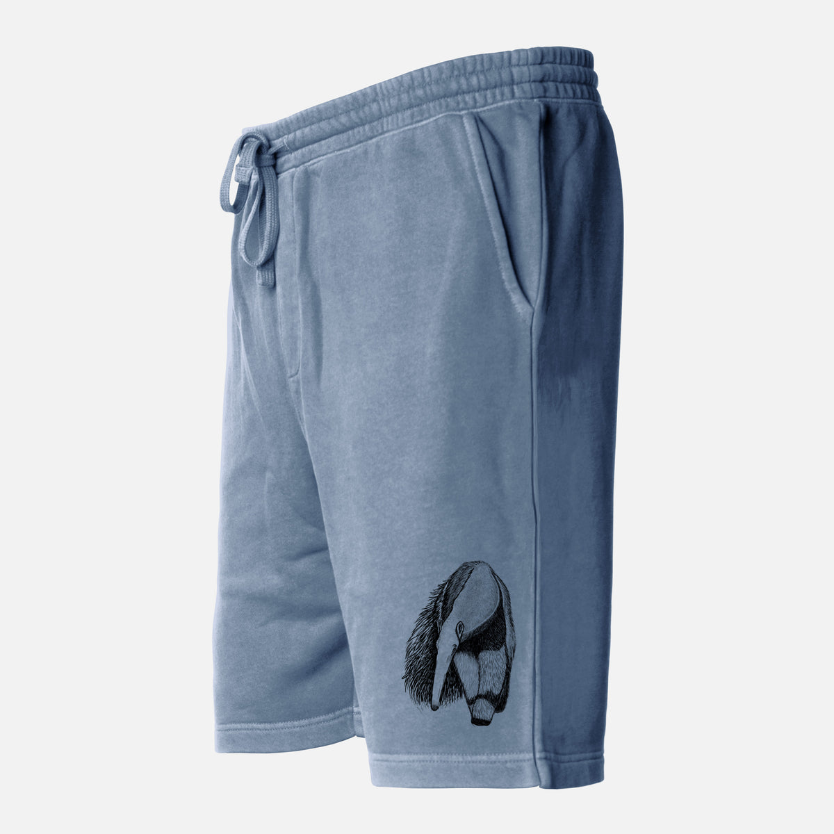 Giant Anteater - Myrmecophaga tridactyla - Unisex Pigment Dyed Shorts