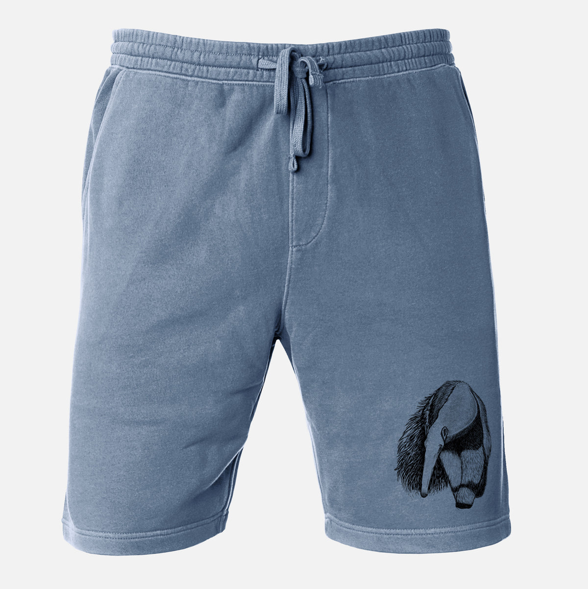 Giant Anteater - Myrmecophaga tridactyla - Unisex Pigment Dyed Shorts