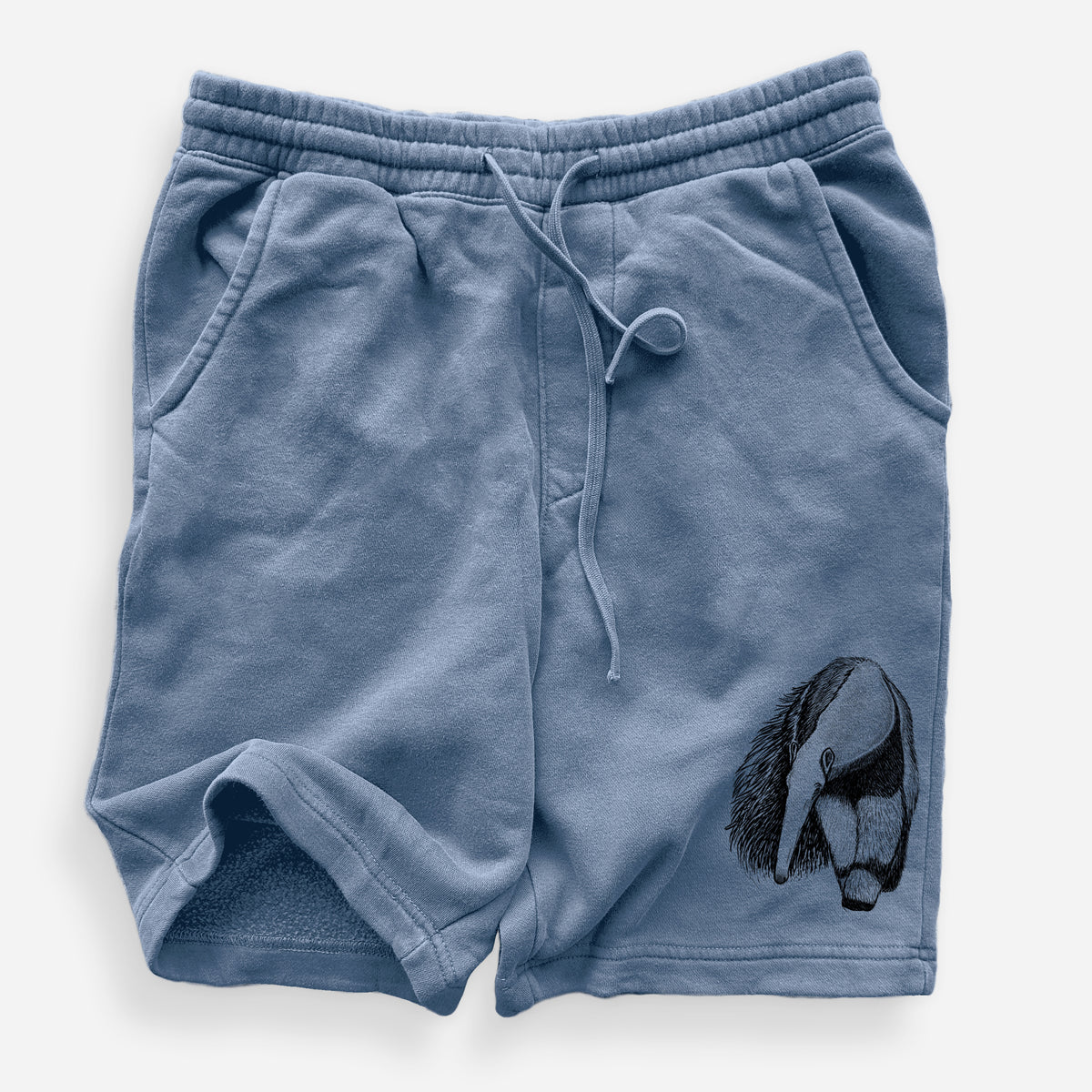 Giant Anteater - Myrmecophaga tridactyla - Unisex Pigment Dyed Shorts
