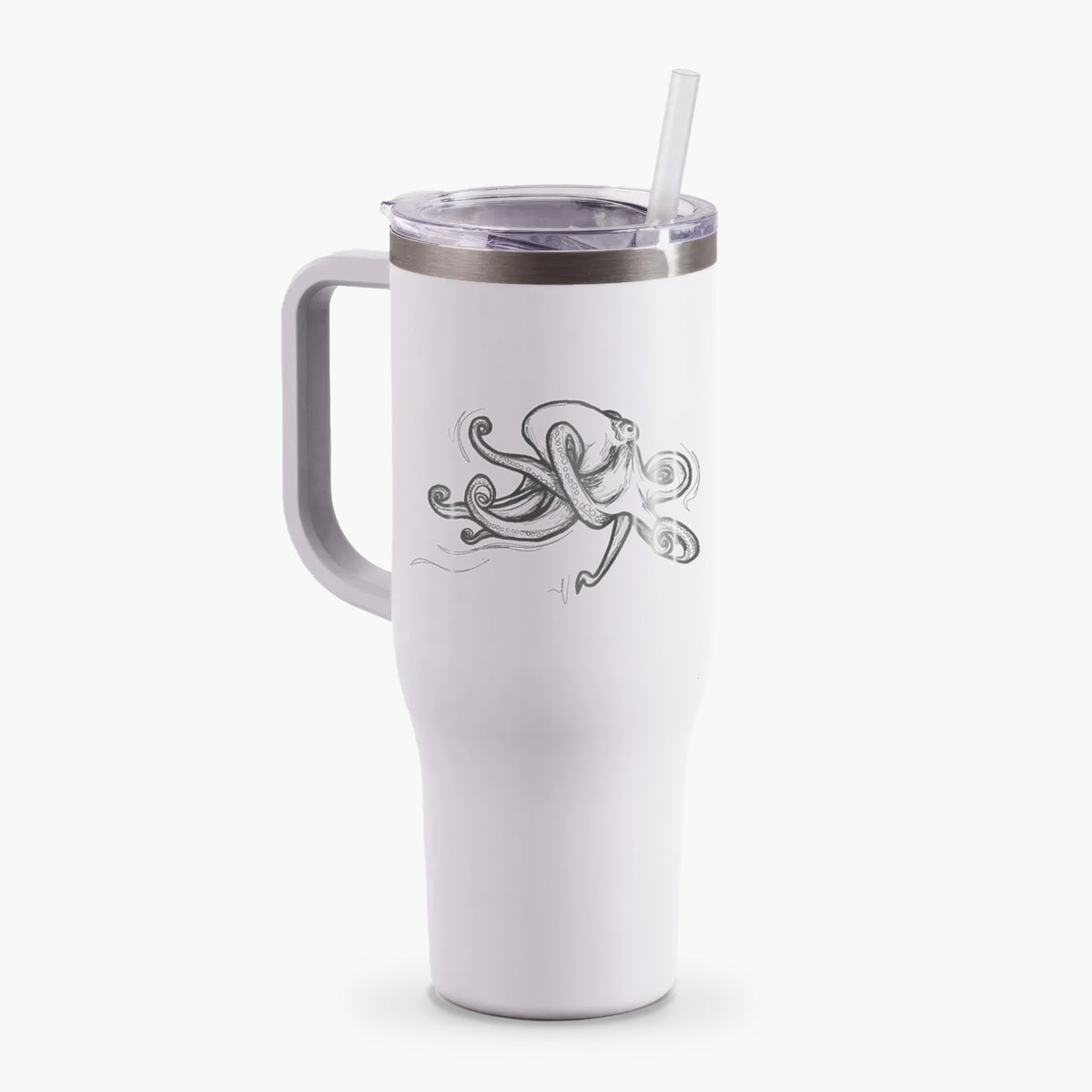 Giant Pacific Octopus - 40oz Tumbler with Handle