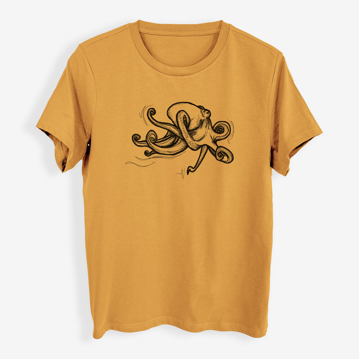 Giant Pacific Octopus - Womens Everyday Maple Tee