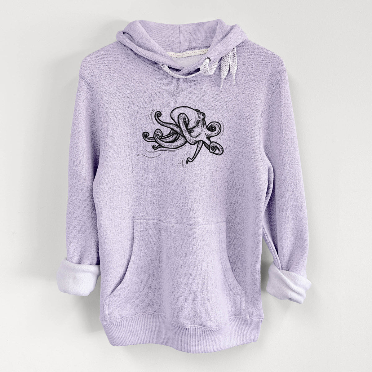 Giant Pacific Octopus - Knit Hoodie