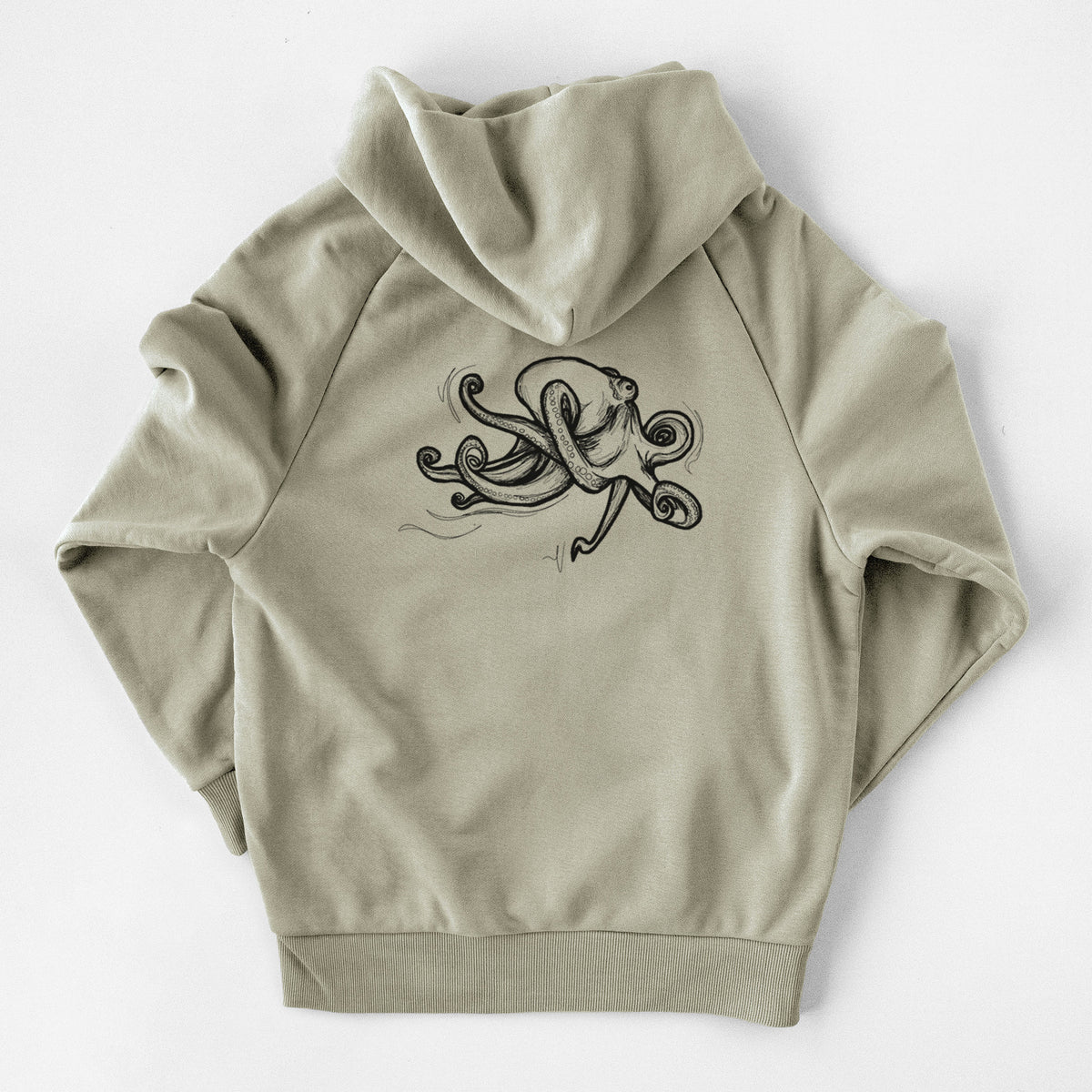 Giant Pacific Octopus - UltraLuxe Heavyweight French Terry Hoodie