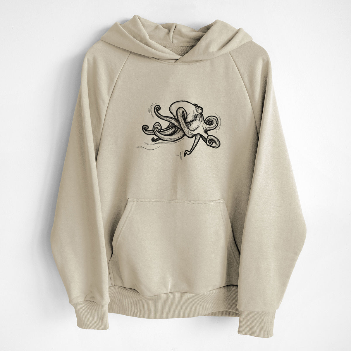 Giant Pacific Octopus - UltraLuxe Heavyweight French Terry Hoodie